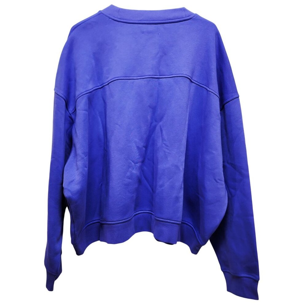 Womens Purple Crewneck Sweatshirt plus Size 5X - Picture 2 of 6